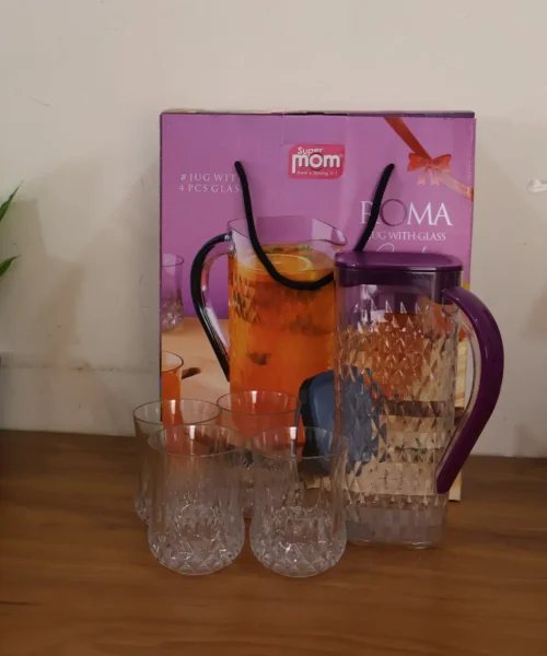plastic-water-jug-with-glasses webp