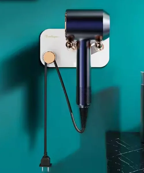 hair-dryer-holder-for-bathroom-wall webp